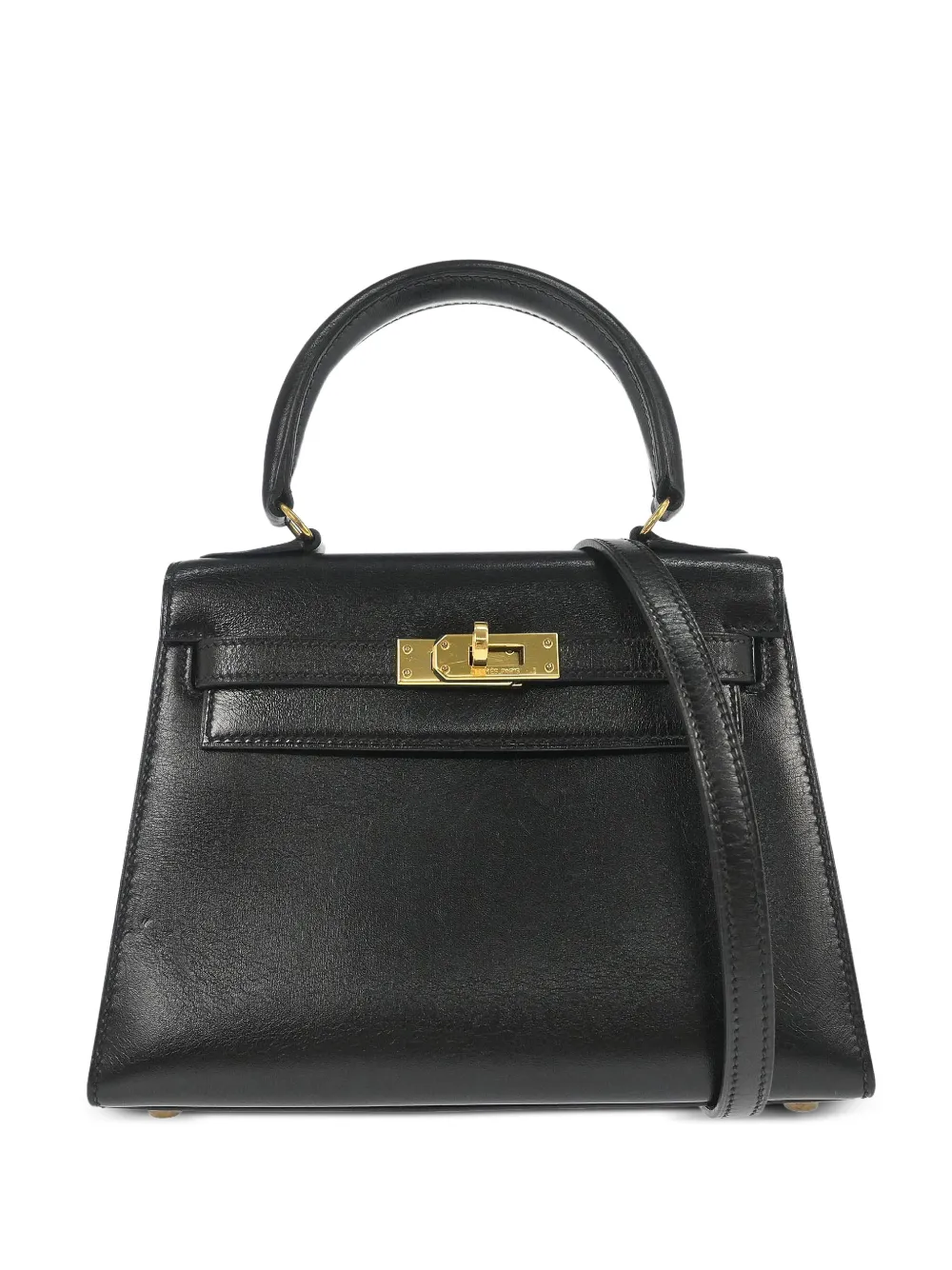 Hermès Pre-Owned 1989 mini 20 Kelly Sellier handbag - Nero