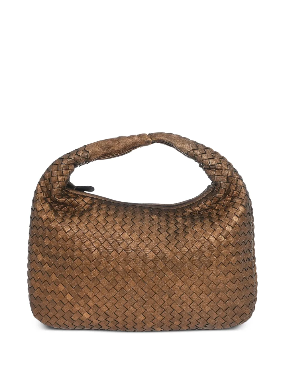 Bottega Veneta Pre-Owned 2008 Intrecciato lambskin handbag - Marrone