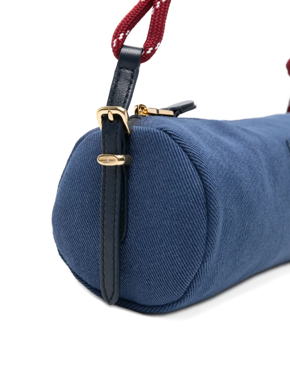 Miu Gabardine buidel Blauw