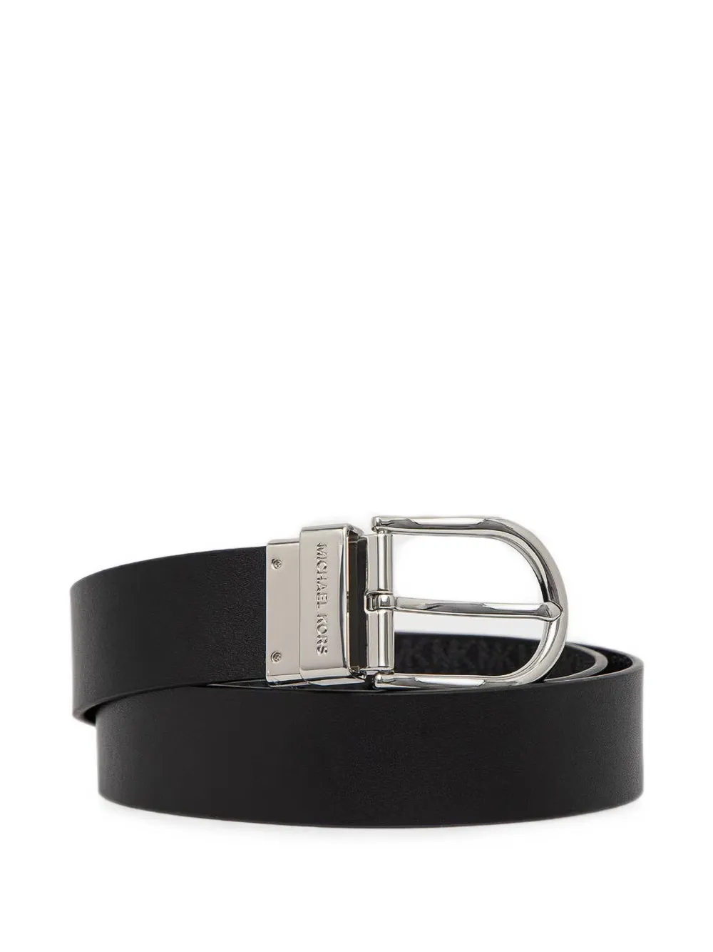 Michael Michael Kors logo-print reversible belt - Nero