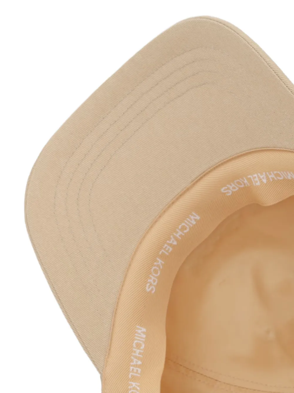 Michael Kors Pet met geborduurd logo Beige