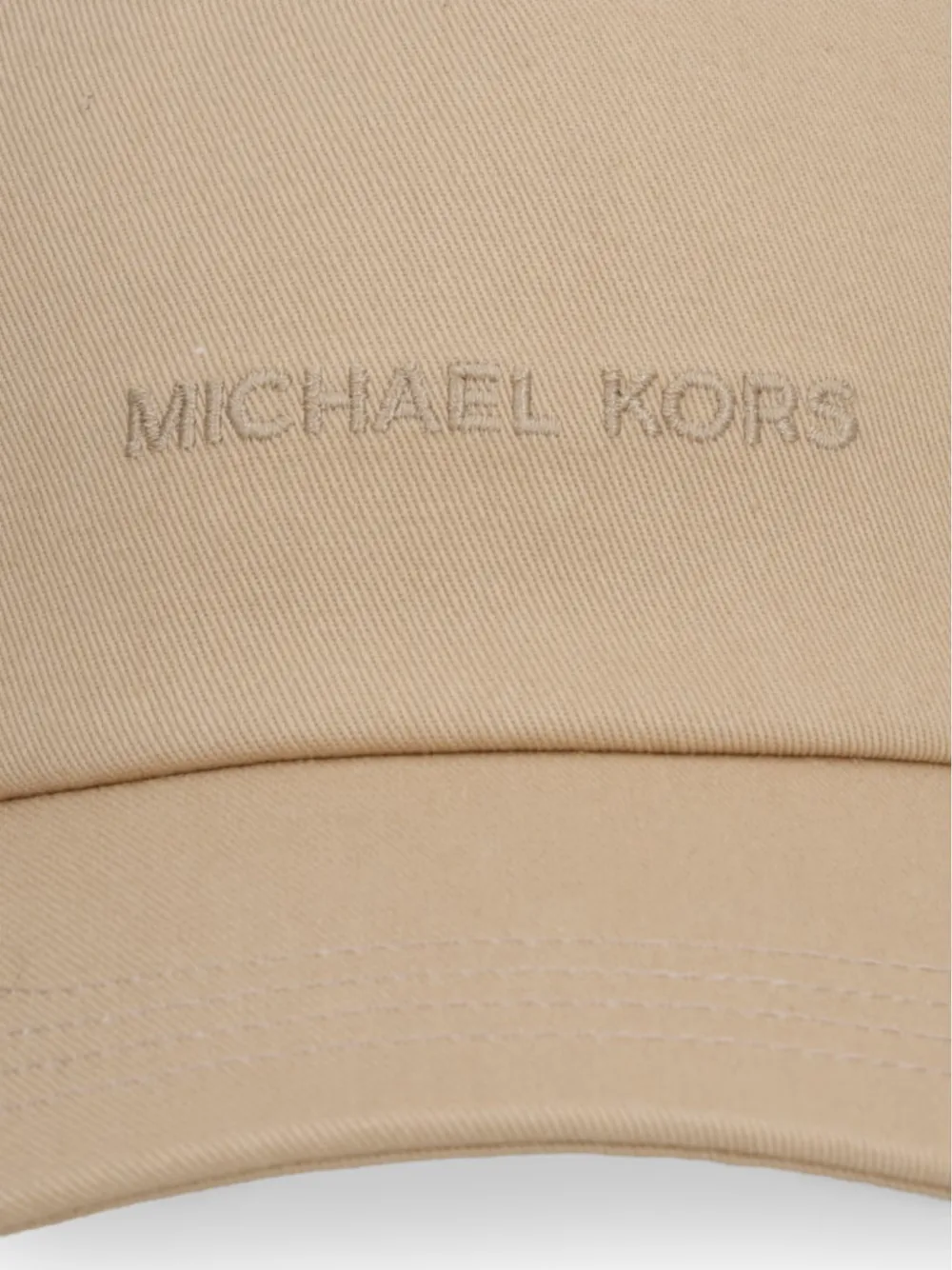 Michael Kors Pet met geborduurd logo Beige