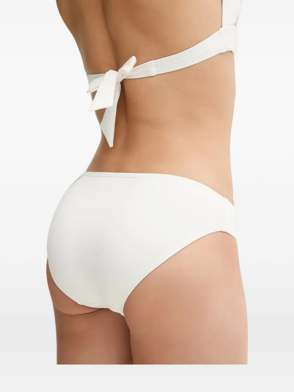 Michael Kors logo-plaque bikini bottoms Wit