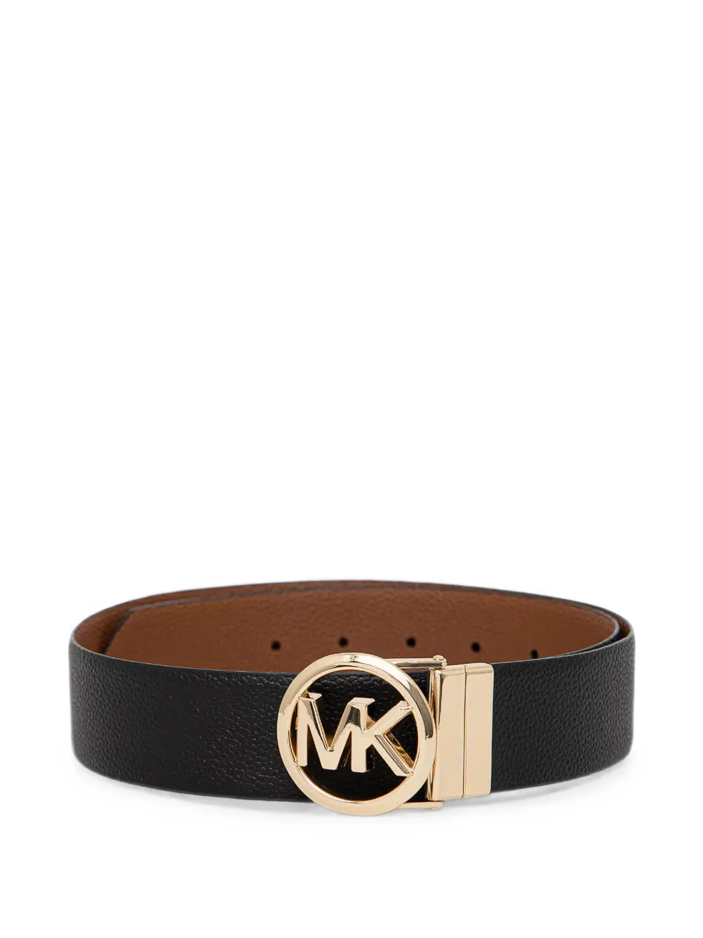 Michael Michael Kors logo-plaque reversible belt - Nero