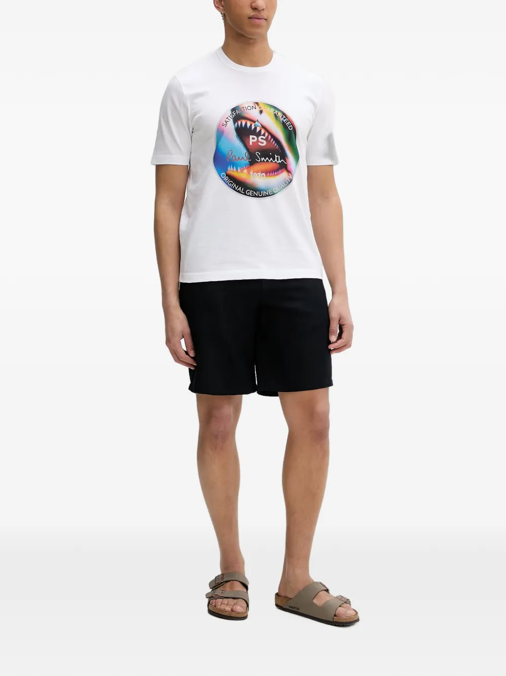 PS Paul Smith T-shirt met print Wit