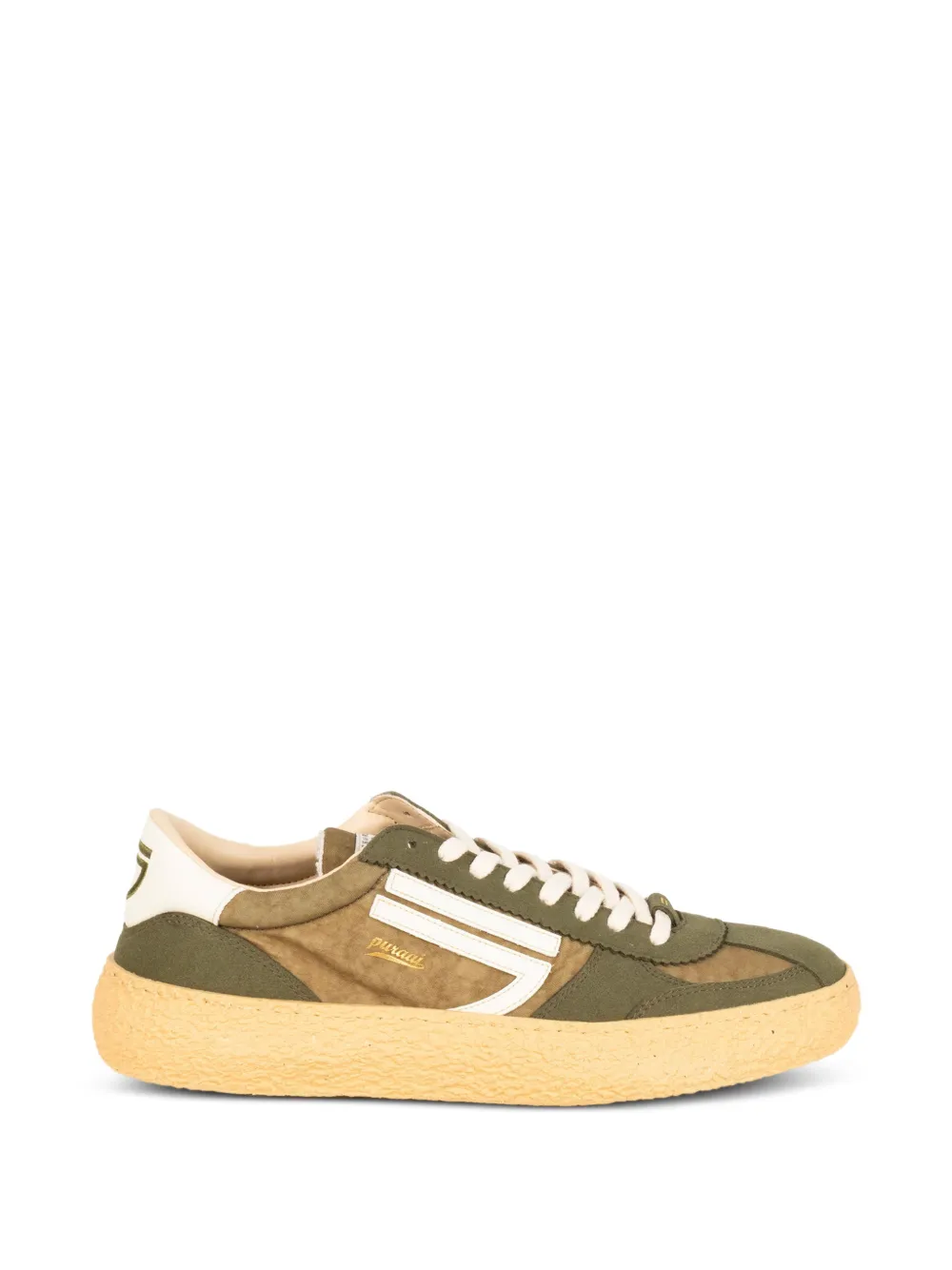Puraai 1.01 logo-patch sneakers - Verde