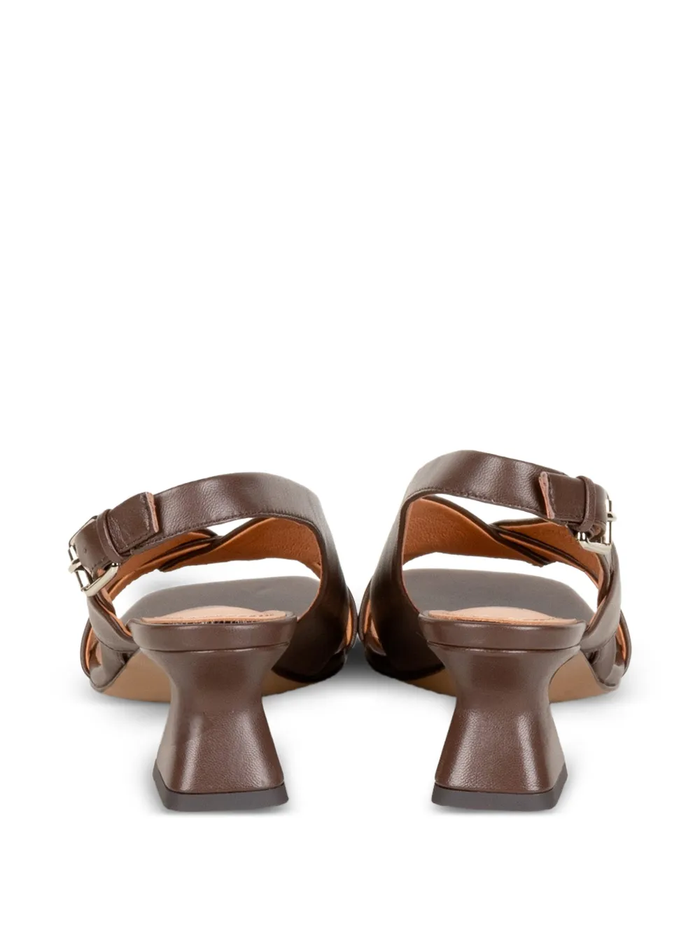 Bibi Lou Zia crossover-strap slingback sandals Bruin
