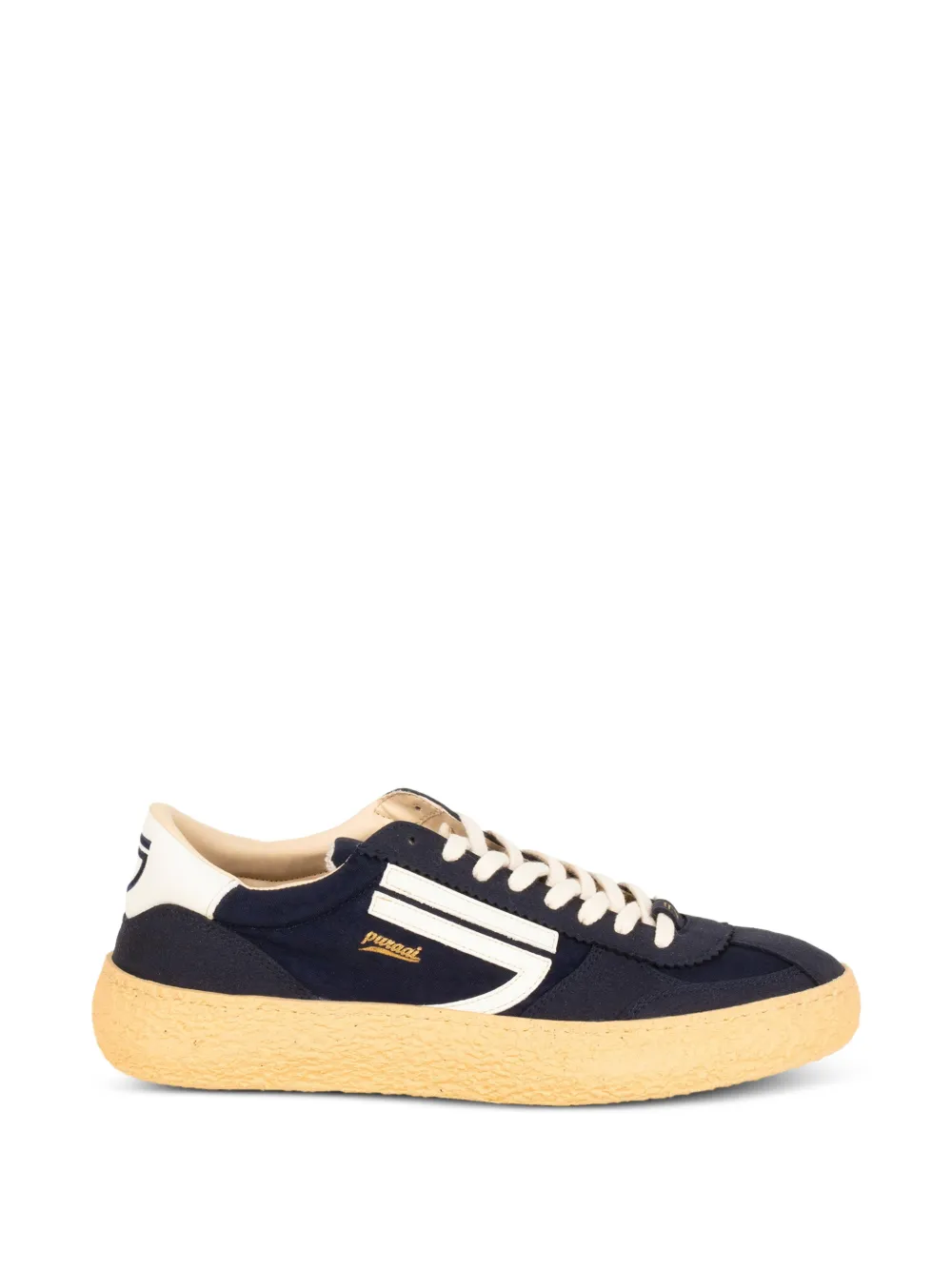 Puraai 101 logo-patch sneakers - Blu
