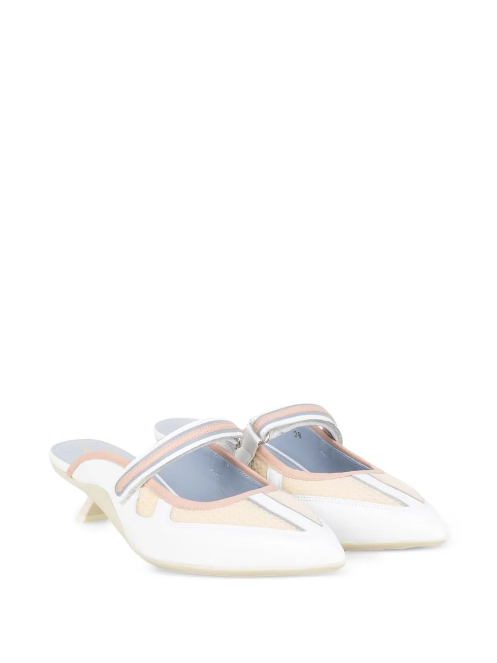 Voile Blanche Hilly Pop touch-strap sandals Wit