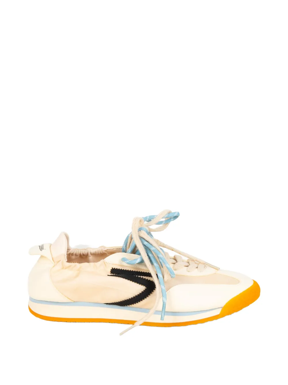 Puraai Panther panelled sneakers - Nude