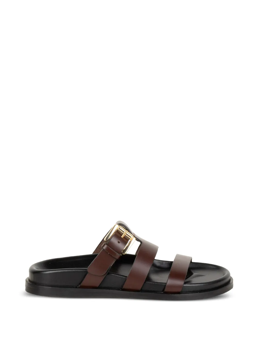 Bibi Lou Lisy buckle-fastening multi-strap sandals - Marrone