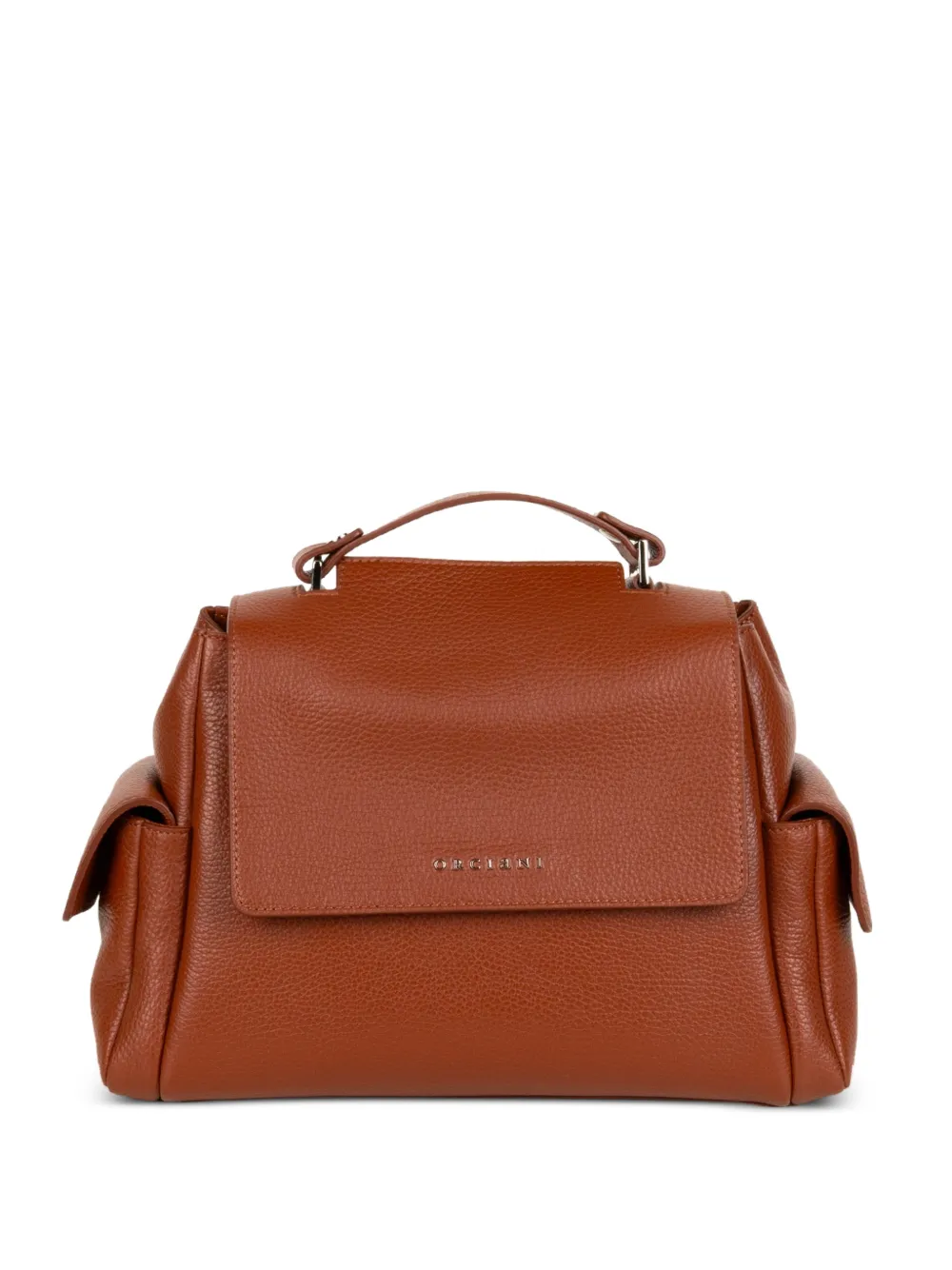 Orciani Sense Cargo leather tote bag