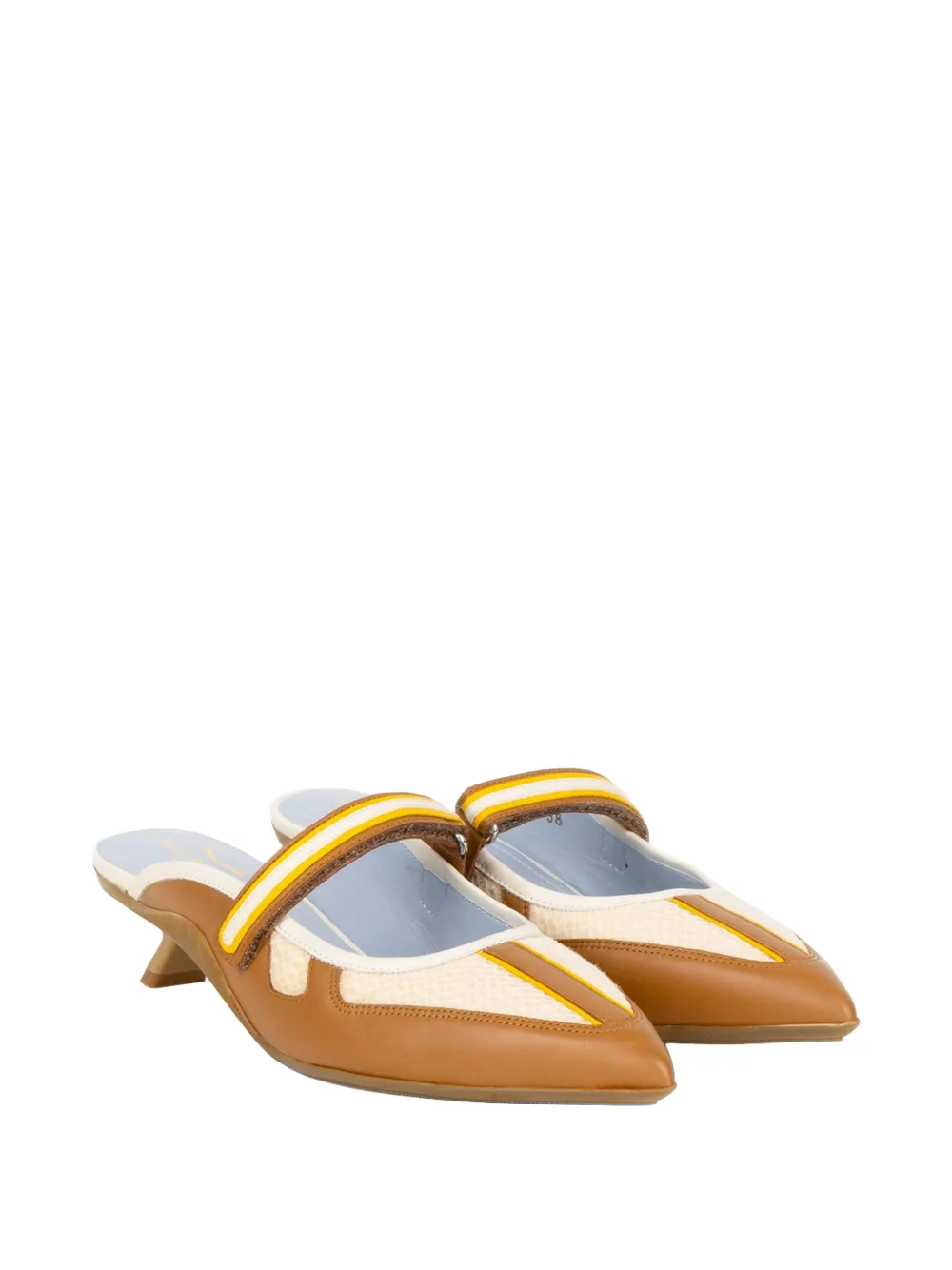 Voile Blanche Hilly Pop touch-strap sandals Beige