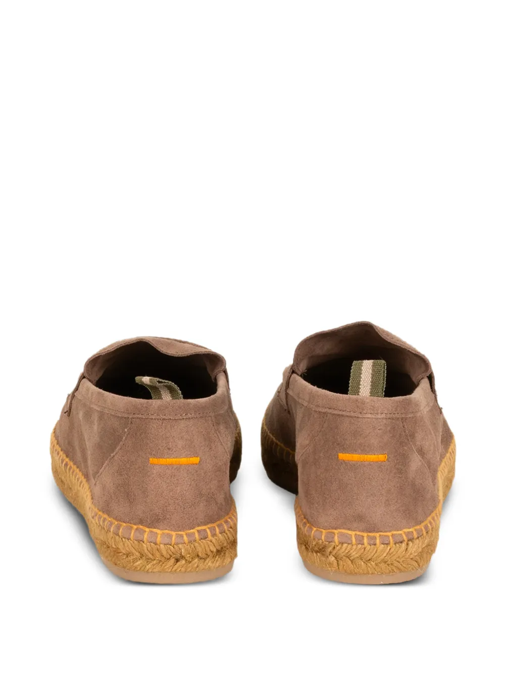 Castañer suede penny-slot espadrilles Beige