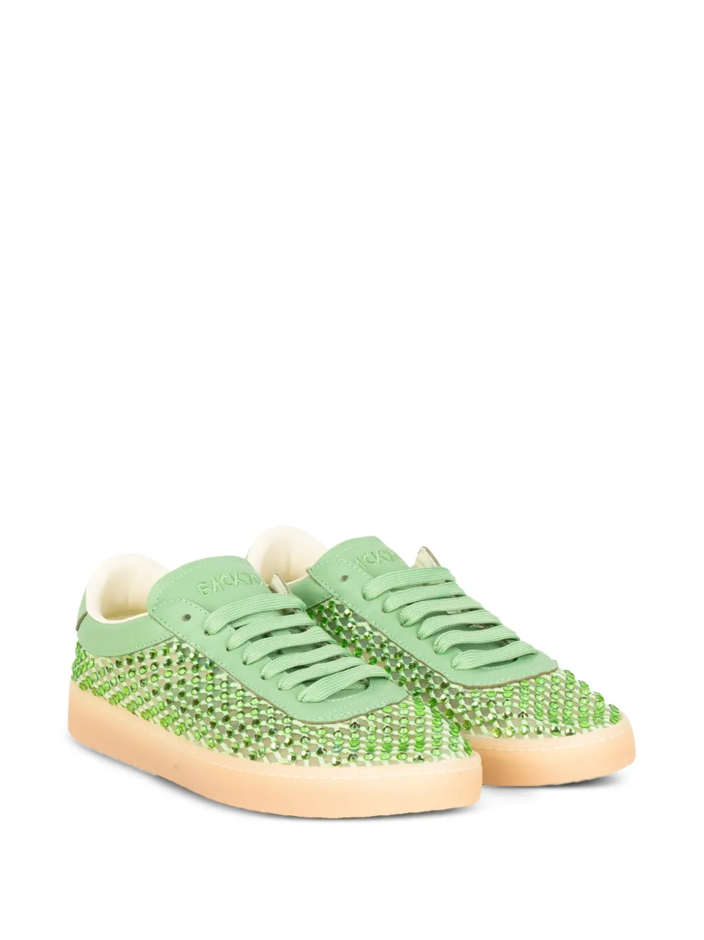  Back 70 Zapatillas Smart Strass - Verde 