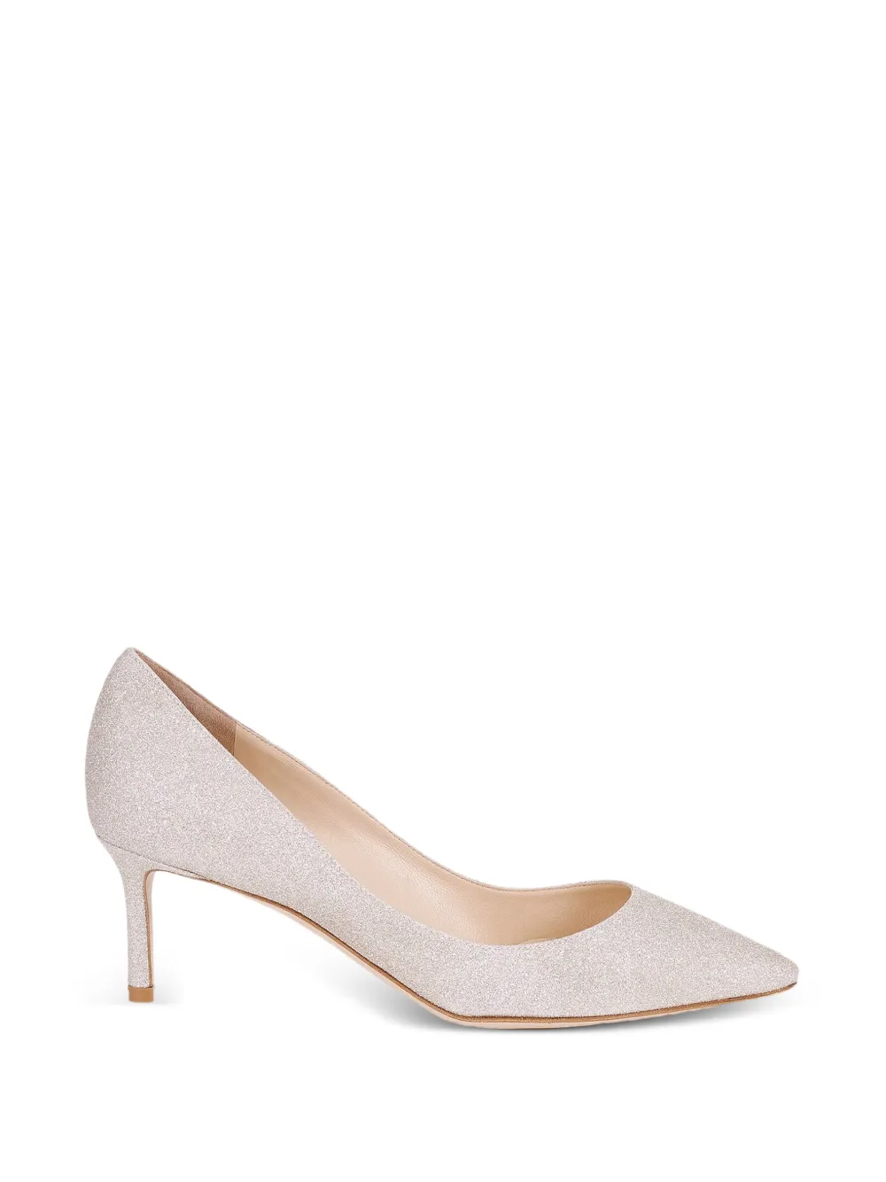 Jimmy Choo Romy glitter pumps Zilver