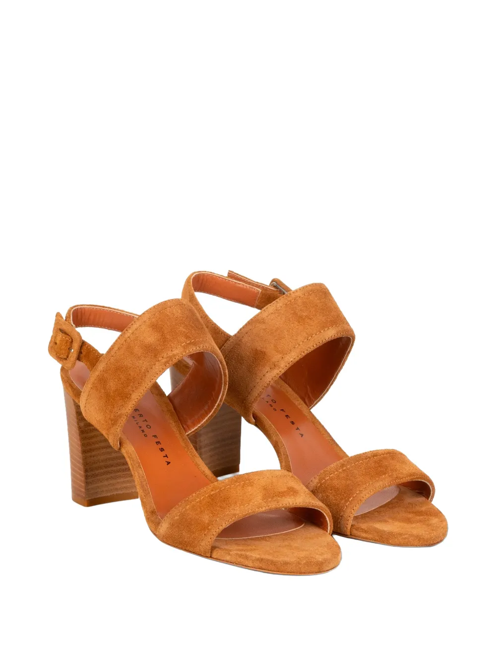 Roberto Festa buckle-fastening suede sandals Bruin