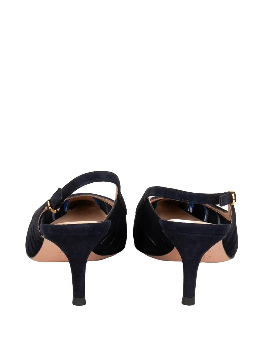 Roberto Festa Fenice cutout-detail pumps Blauw