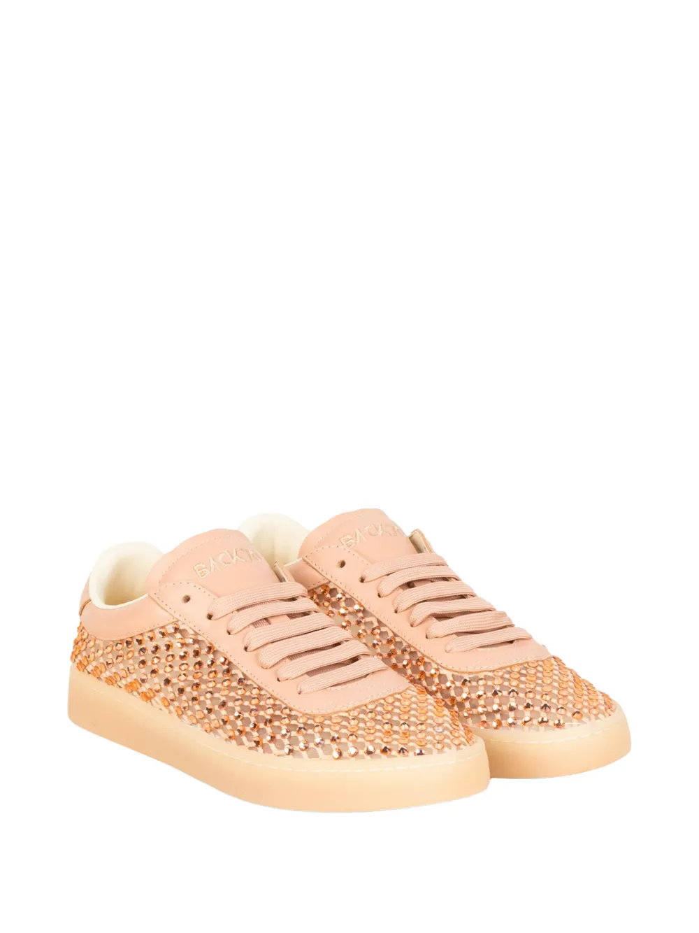 BACK 70 Sneakers verfraaid met kristallen Roze