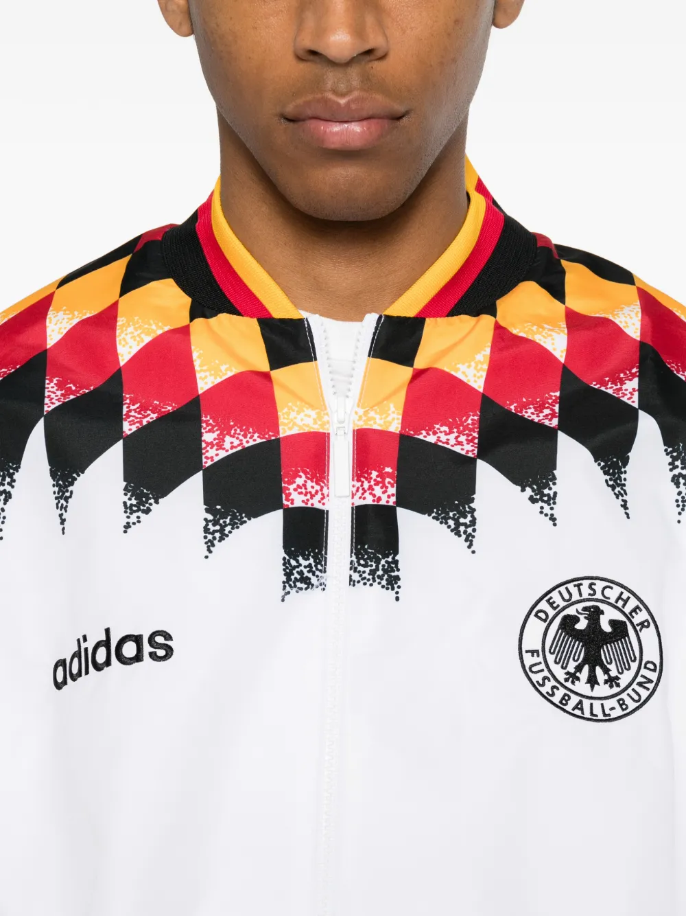 adidas Jack met geborduurd logo Wit