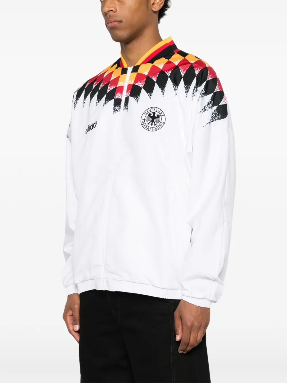 adidas Jack met geborduurd logo Wit
