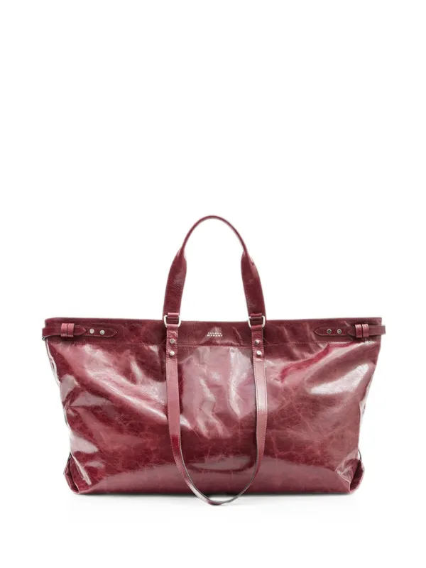 Isabel Marant Winna Tote Bag in Red