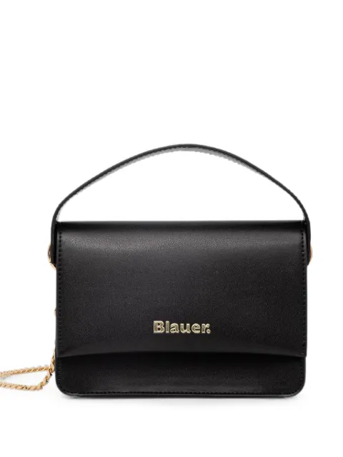 Blauer logo-plaque chain-strap shoulder bag