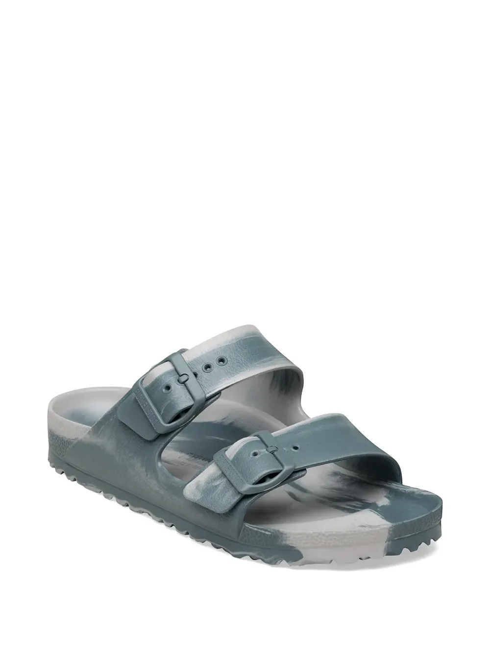 Birkenstock Arizona buckle-fastening slides Wit