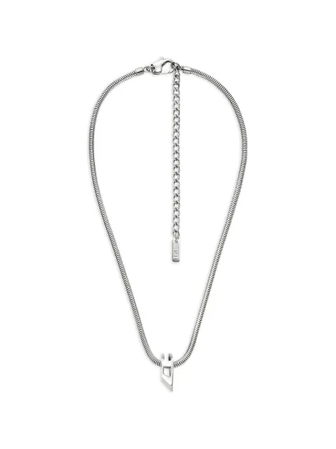 Diesel collar de cadena en acero inoxidable