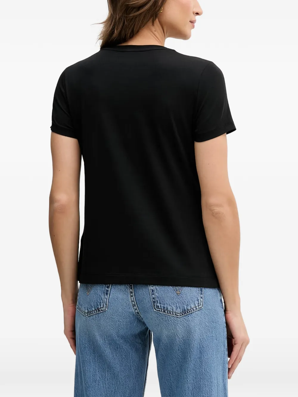 DKNY Statue of Liberty T-shirt met grafische print Zwart