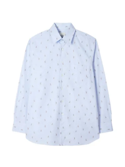 Paul Smith camisa con conejo estampado