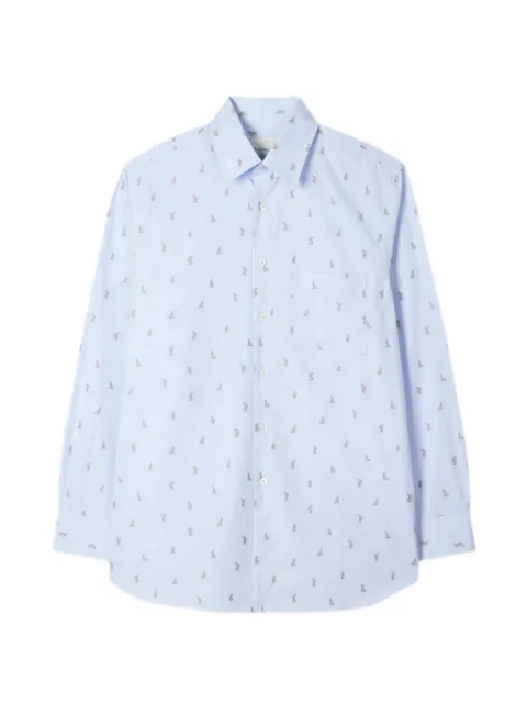 Paul Smith Little Rabbit fil coupé shirt