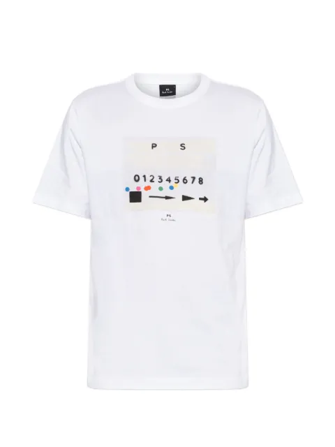 PS Paul Smith graphic-print cotton T-shirt