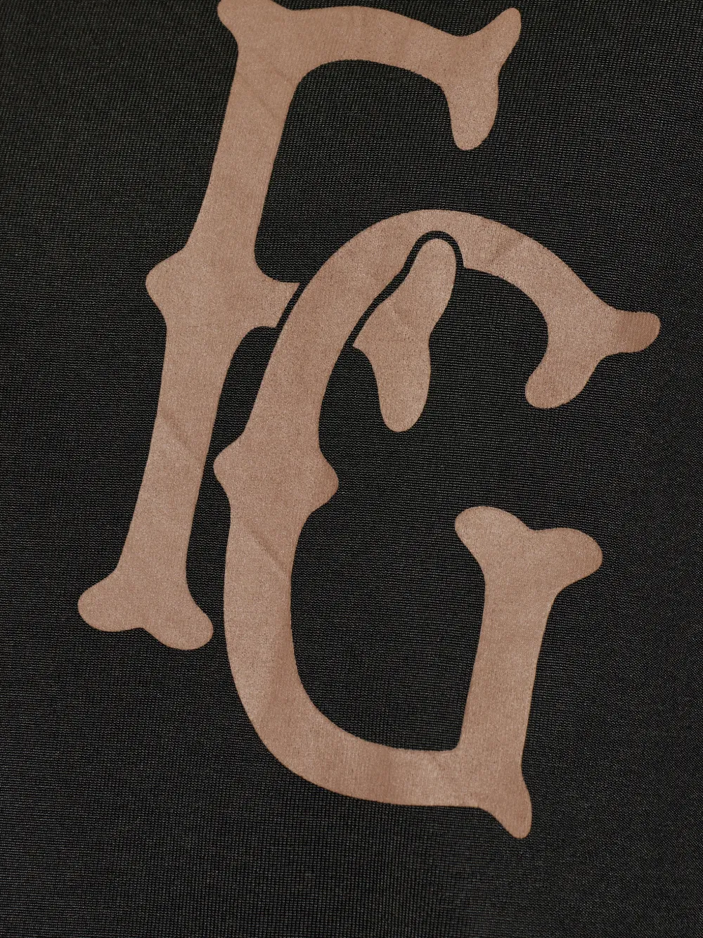 Fear Of God 43 T-shirt met logo-print Zwart