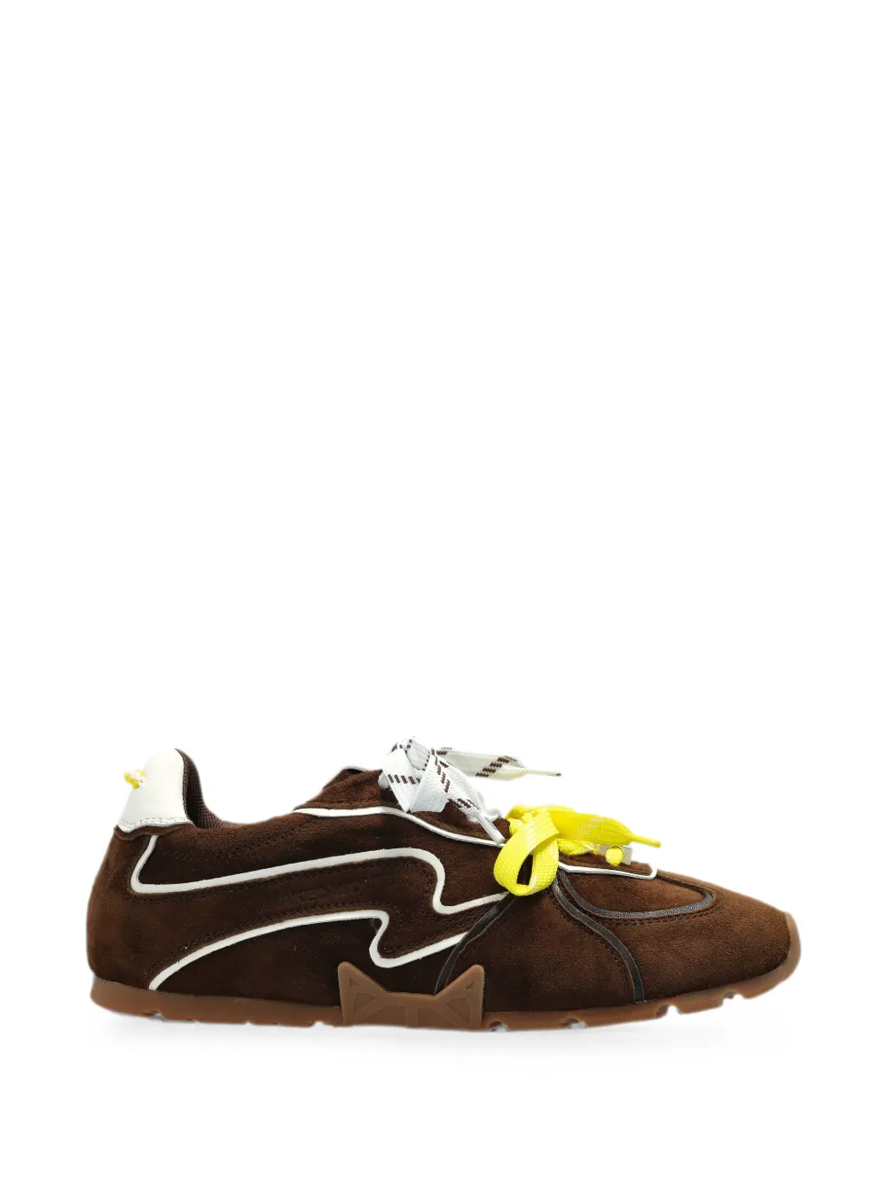 NAKED WOLFE Adored suède sneakers Bruin