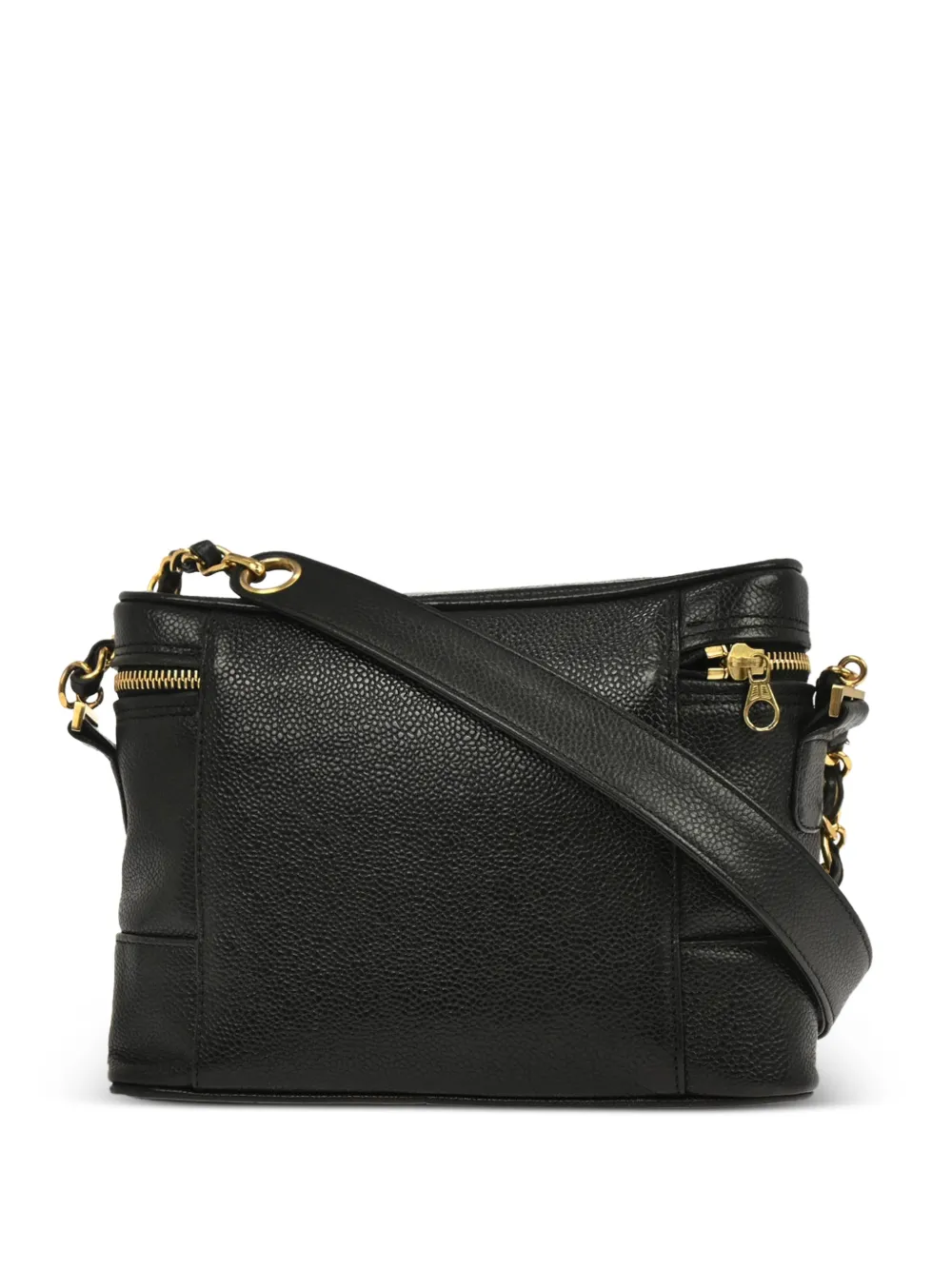 CHANEL Pre-Owned 1997 Triple CC-logo shoulder bag - Black