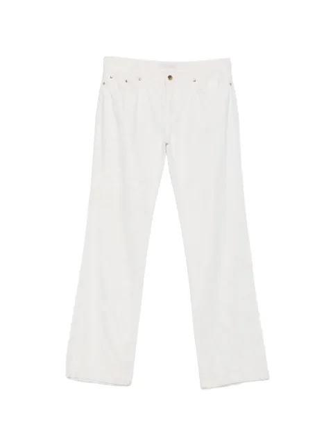 Roberto Cavalli Vintage pantalones con estampado de cebra 2000