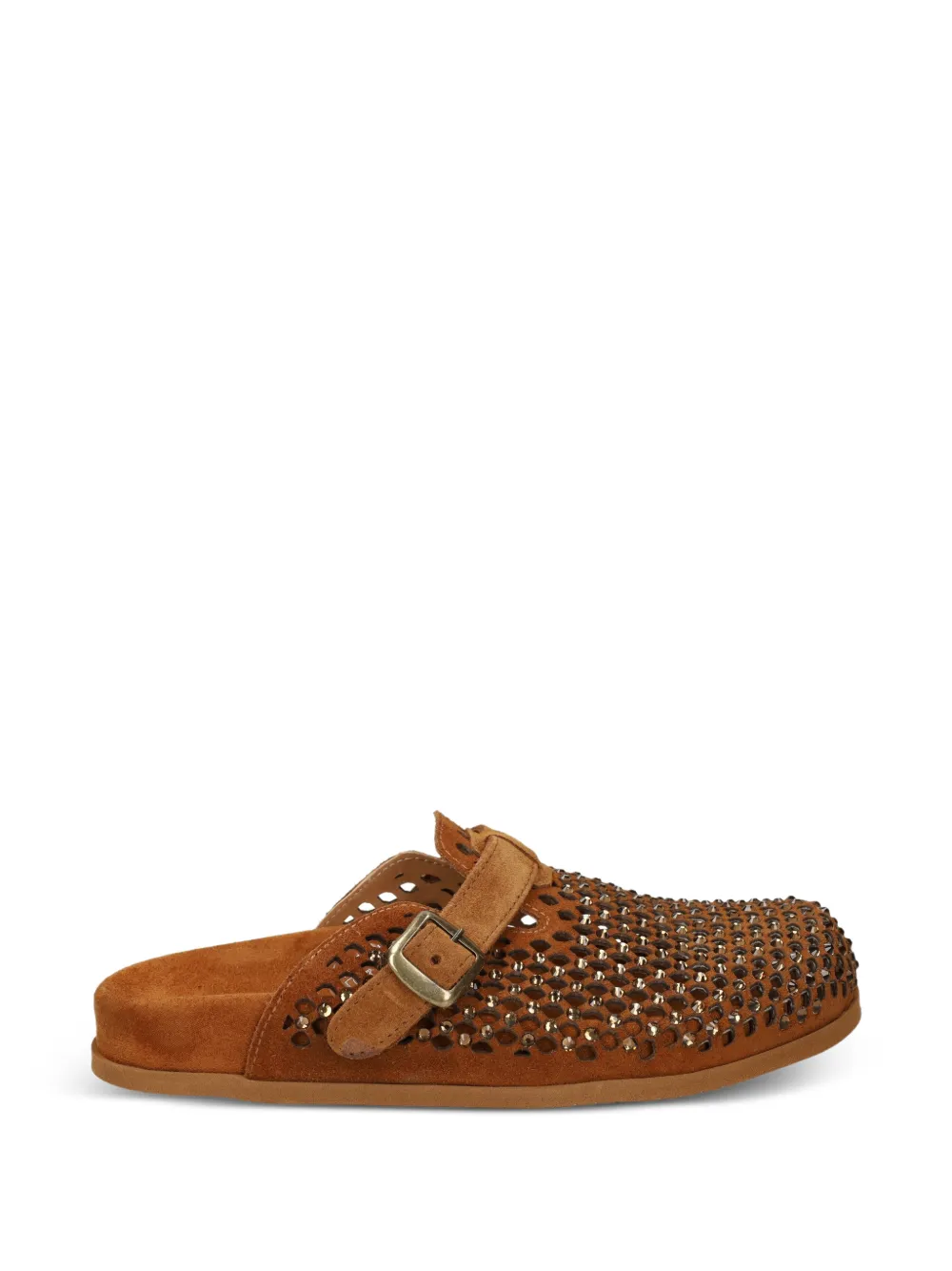 Metisse crystal-embellished mules Bruin