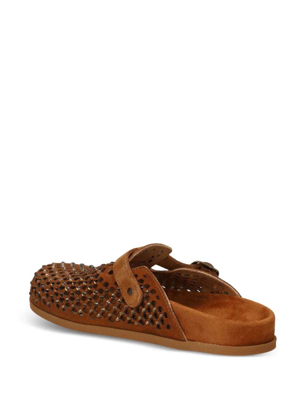 Metisse crystal-embellished mules Bruin
