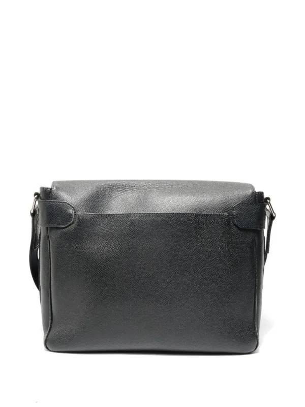 Louis Vuitton Pre-Owned 2011 Taiga Roman MM Shoulder Bag | Blue