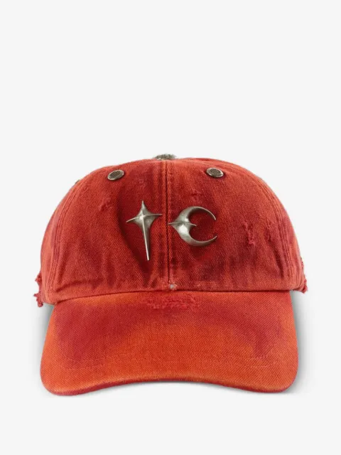 THUG CLUB distressed-effect cap