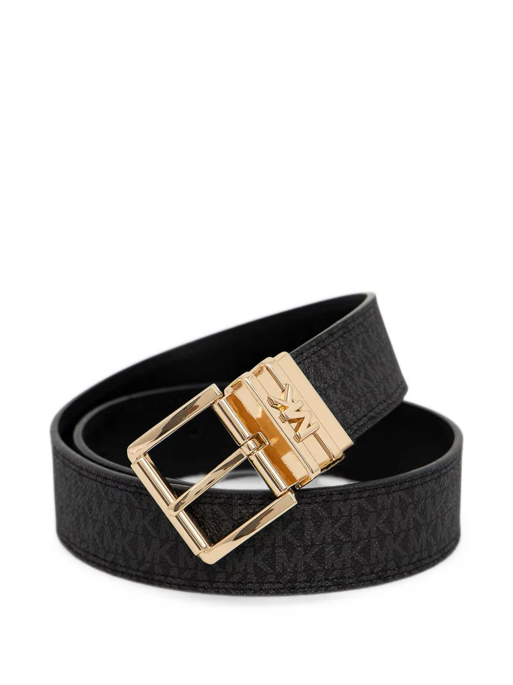 Michael Michael Kors logo-print reversible belt - Nero