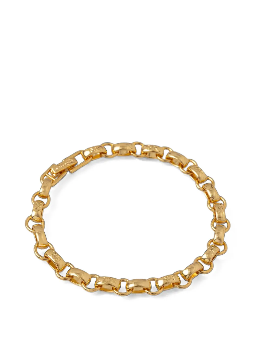 Michael Kors logo-engraved chain bracelet - Oro