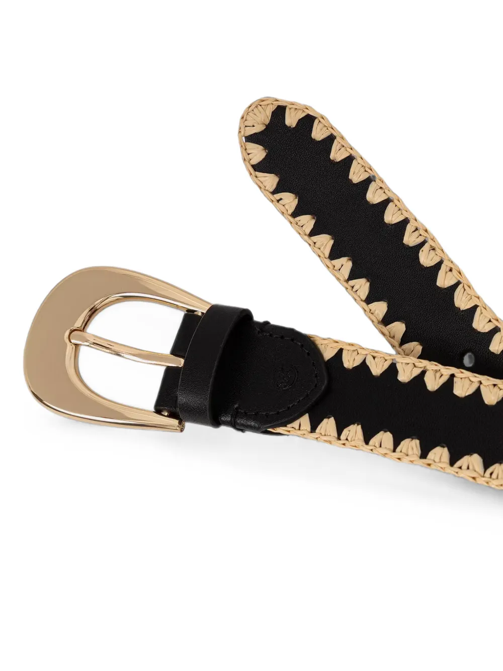 Michael Kors Leren riem Zwart
