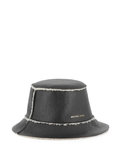 Michael Kors Kids reversible faux-shearling bucket hat