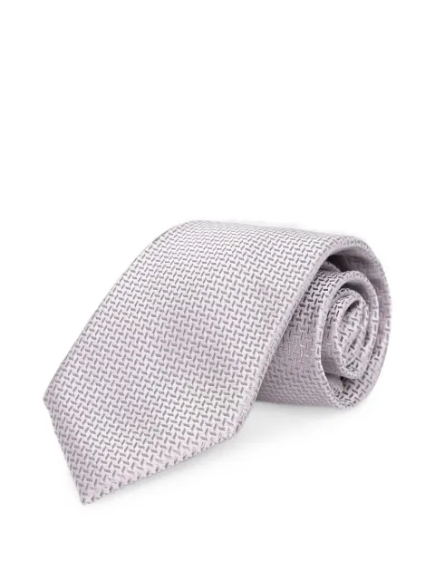 Michael Kors geometric-pattern tie