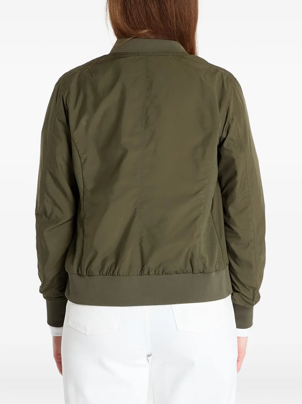 Urban Classics Bomberjack met rits Groen
