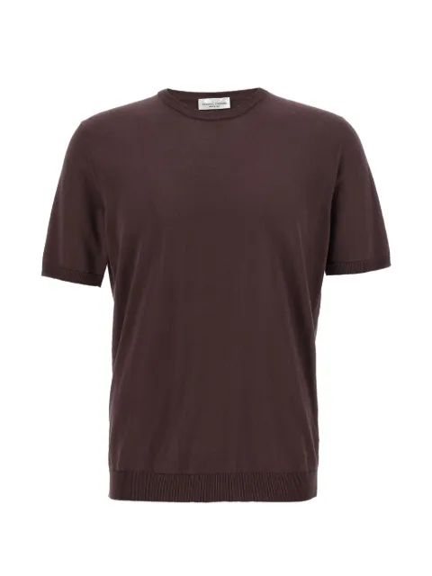 Roberto Collina crew-neck short-sleeve sweater