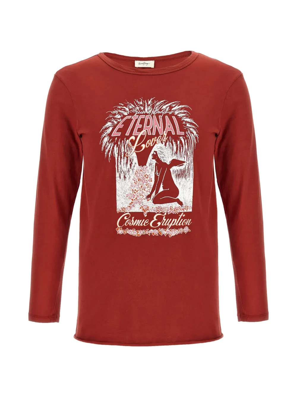 Second/Layer Eternal Lover graphic-print T-shirt - Rosso