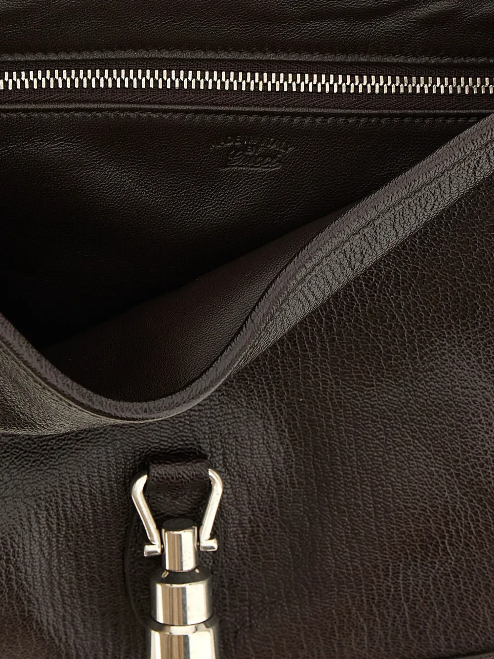 Gucci Medium Jackie 1961 schoudertas Bruin